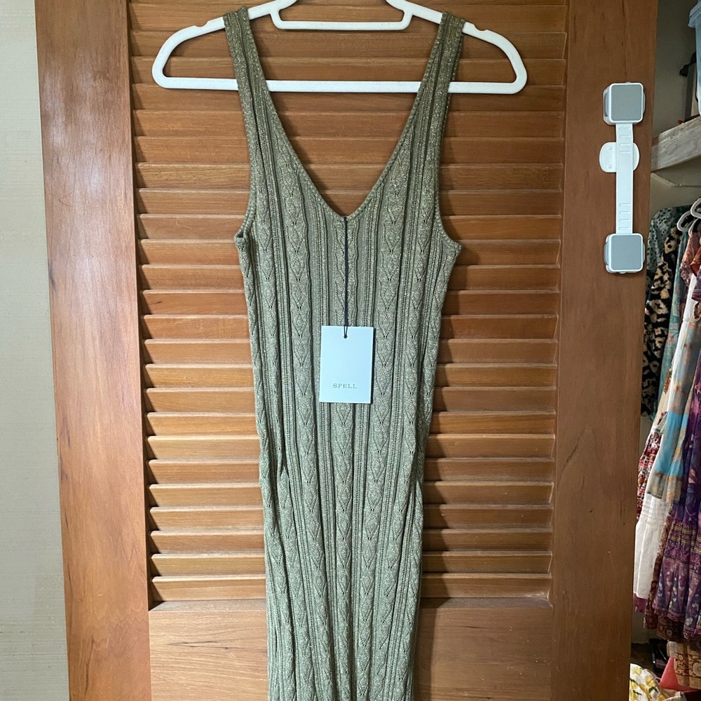 Spell Frenchie Knit Dress Size L